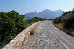 Korsika, auf der D81B unterwegs nach Galeria, Autor: Charlotte Moser