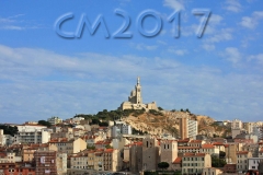 Marseille, Blick auf Notre Dame de la Garde, Autor: Charlotte Moser