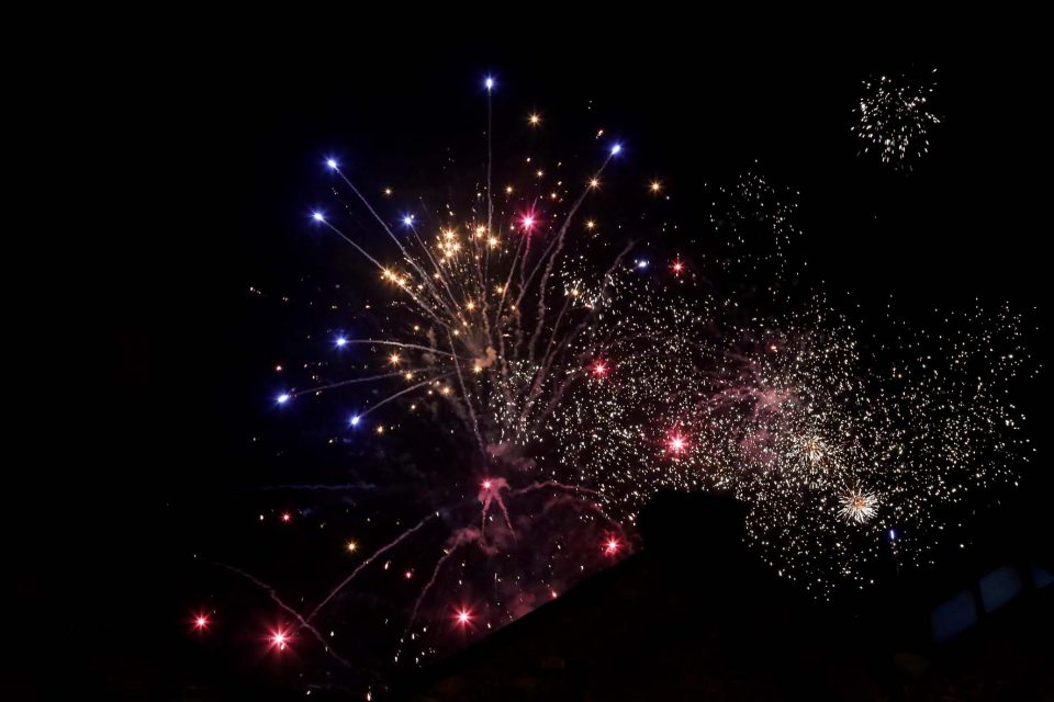 Silvesterfeuerwerk, Autor: Charlotte Moser