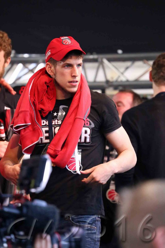 Brose Baskets Deutscher Basketballmeister 2016, autor: charlotte moser