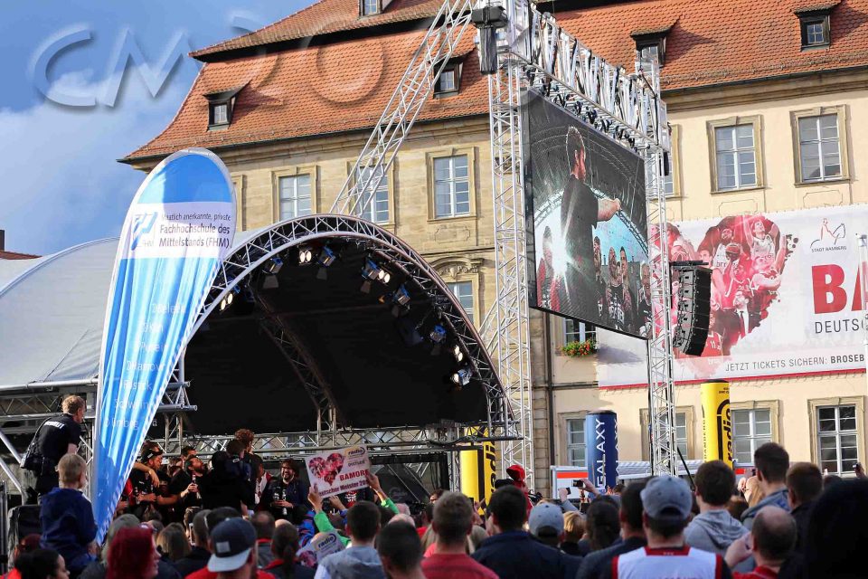 Brose Baskets Deutscher Basketballmeister 2016, autor: charlotte moser