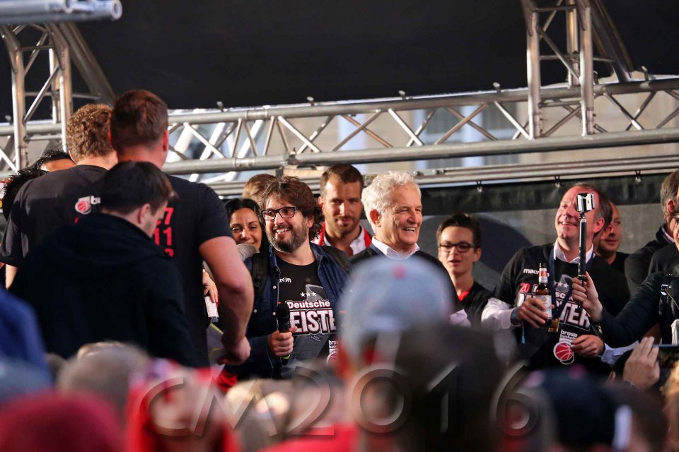 Brose Baskets Deutscher Basketballmeister 2016, autor: charlotte moser