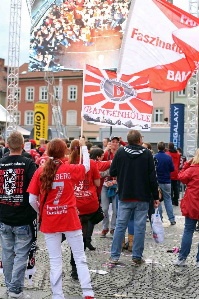 Brose Baskets Deutscher Basketballmeister 2016, autor: charlotte moser