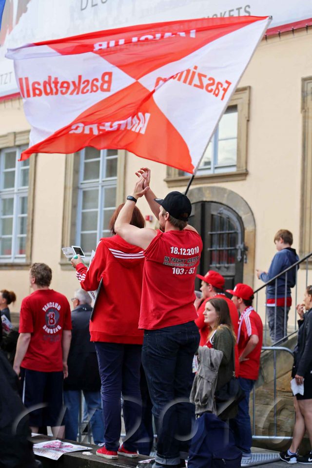 Brose Baskets Deutscher Basketballmeister 2016, autor: charlotte moser