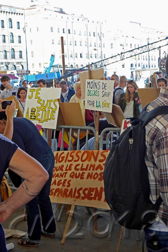 Marseille, Demonstration für die Erhaltung der Bäume an La Plaine, Autor: Charlotte Moser