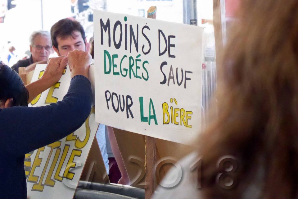 Marseille, Demonstration für die Erhaltung der Bäume an La Plaine, Autor: Charlotte Moser