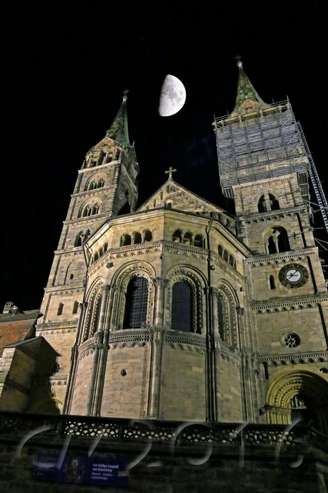 Unterwegs mit dem Nachtwächter Bamberg, Bamberger Dom, Autor: Charlotte Moser