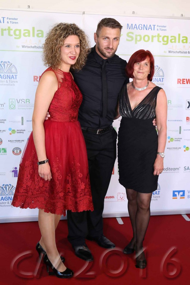 Sportgala_2016, anna niedermaier, kevin kuske, marlies Göhr,autor: charlotte moser