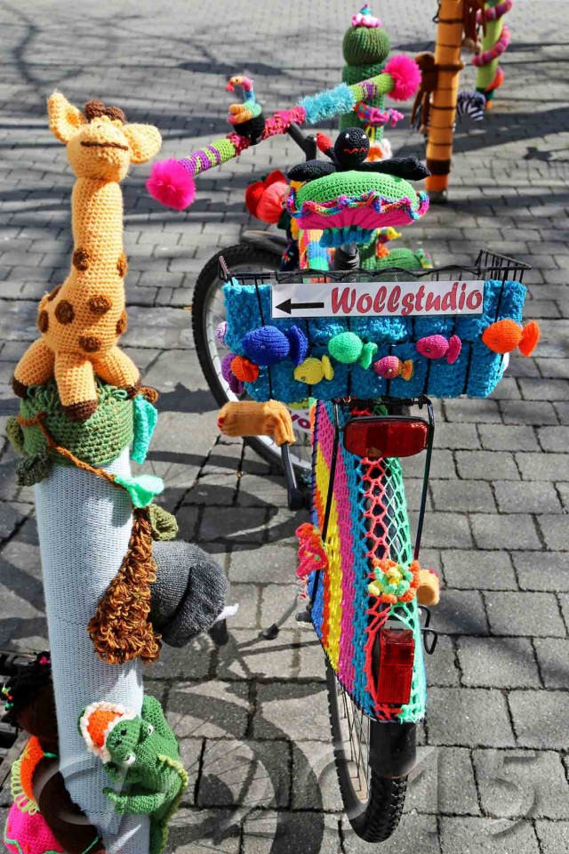Guerilla-Strick, Wollstudio1, Autor Charlotte Moser