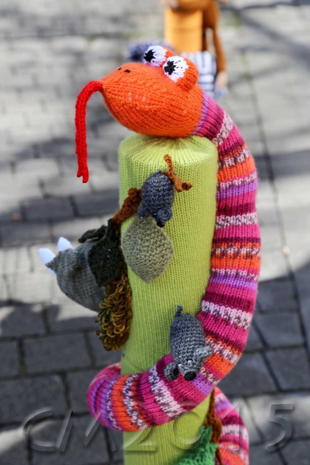 Guerilla-Strick, Wollstudio12, Autor Charlotte Moser