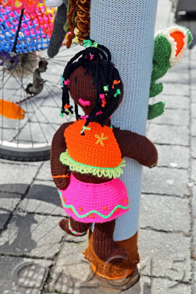 Guerilla-Strick, Wollstudio2, Autor Charlotte Moser